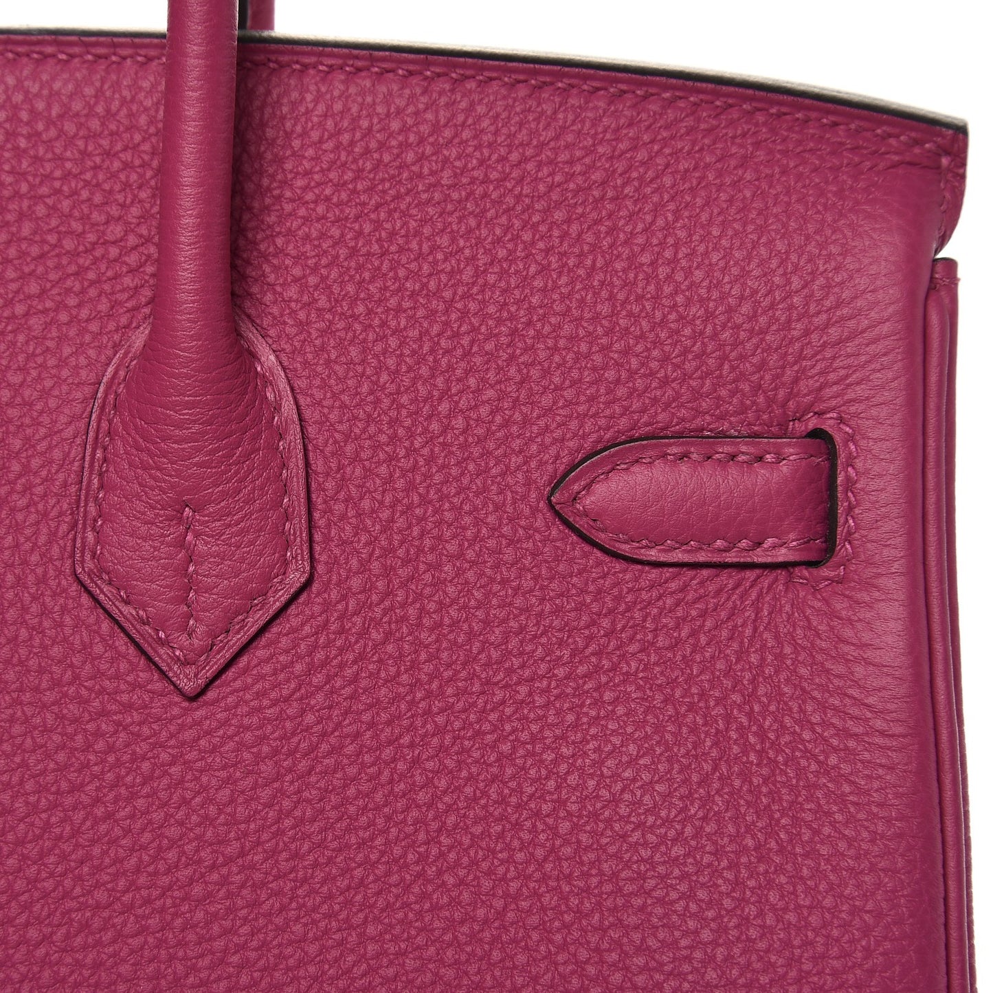 Togo Birkin 25 Rose Pourpre