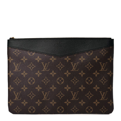 Louis Vuitton Monogram Daily Pouch Black 1 of 10