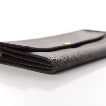 Louis Vuitton Damier Ebene Sarah Wallet 9 of 10