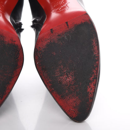 Christian Louboutin Calfskin Paris 100 Ankle Boots 38.5 Black 12 of 15