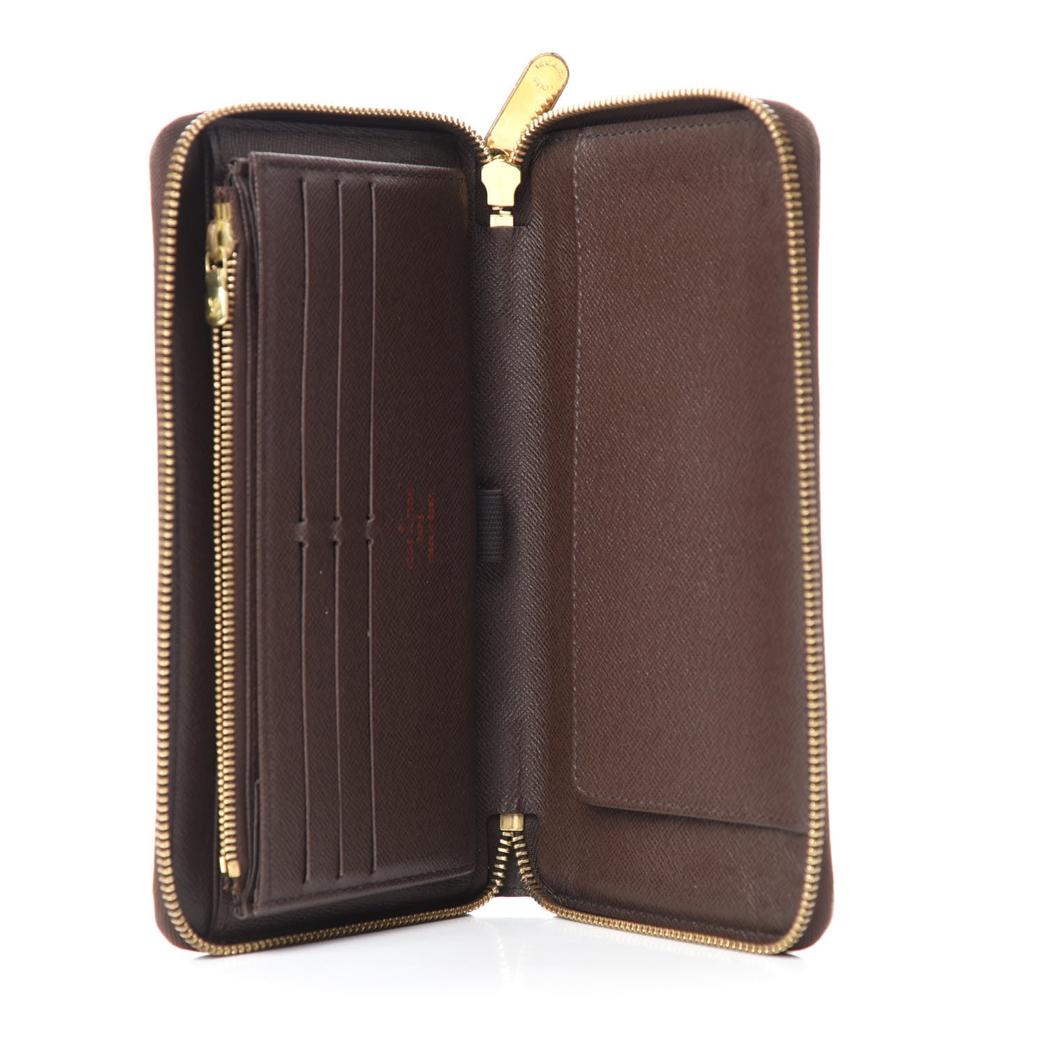 Louis Vuitton Damier Ebene Zippy Organizer Wallet 5 of 11