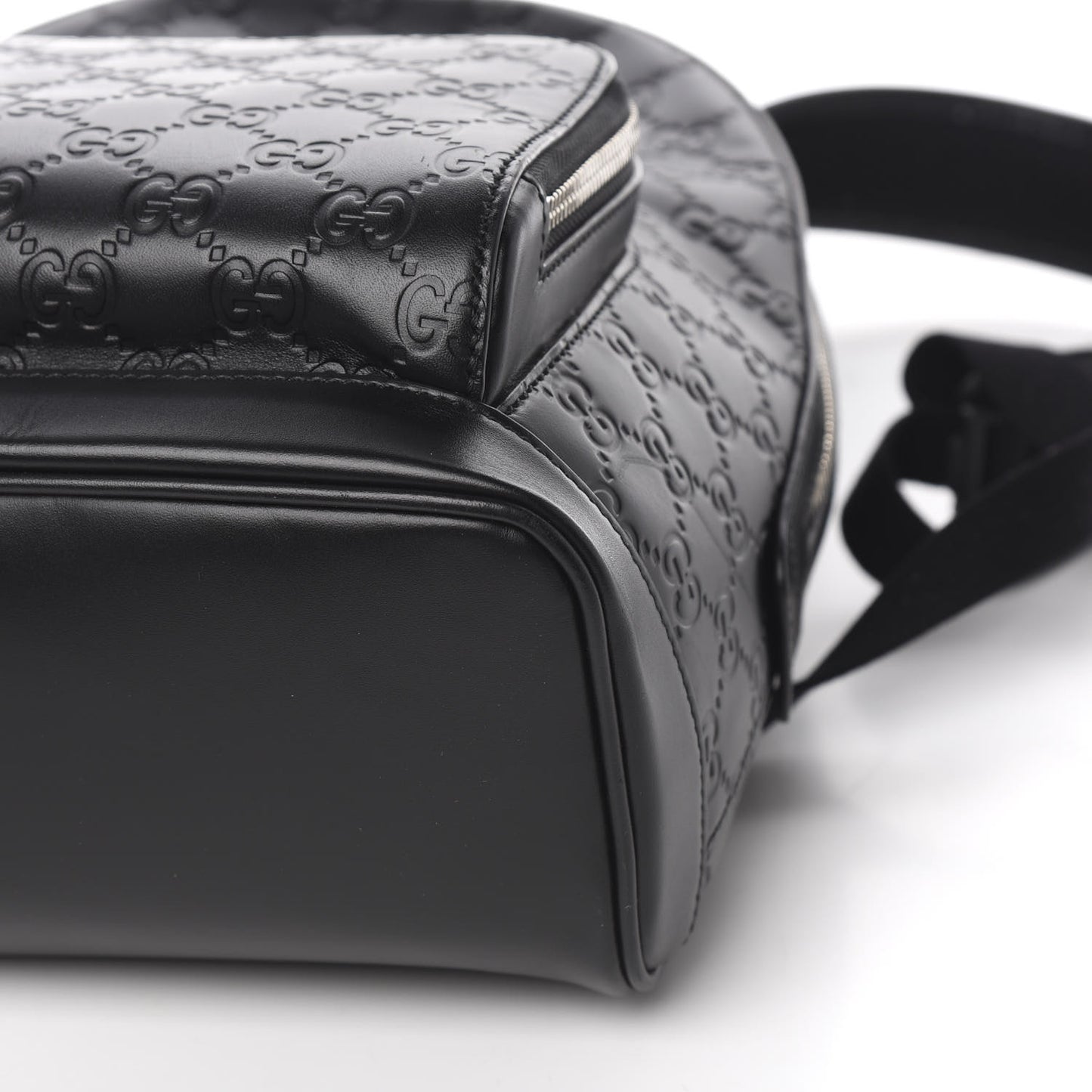 Guccissima Signature Small Day Backpack Black