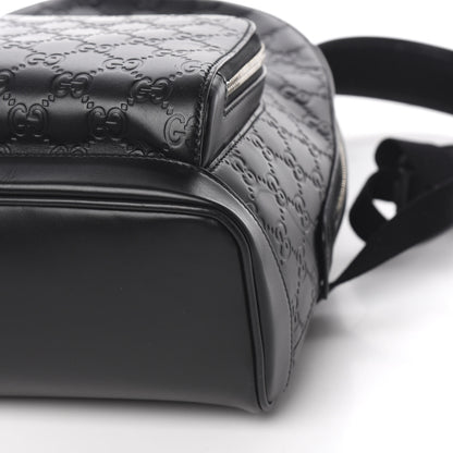 Gucci Guccissima Signature Small Day Backpack Black 10 of 11