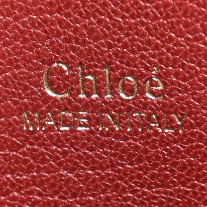 Chloe Shiny Calfskin Goatskin Mini Aby Bi-Color Bucket Fallow Pink 5 of 7