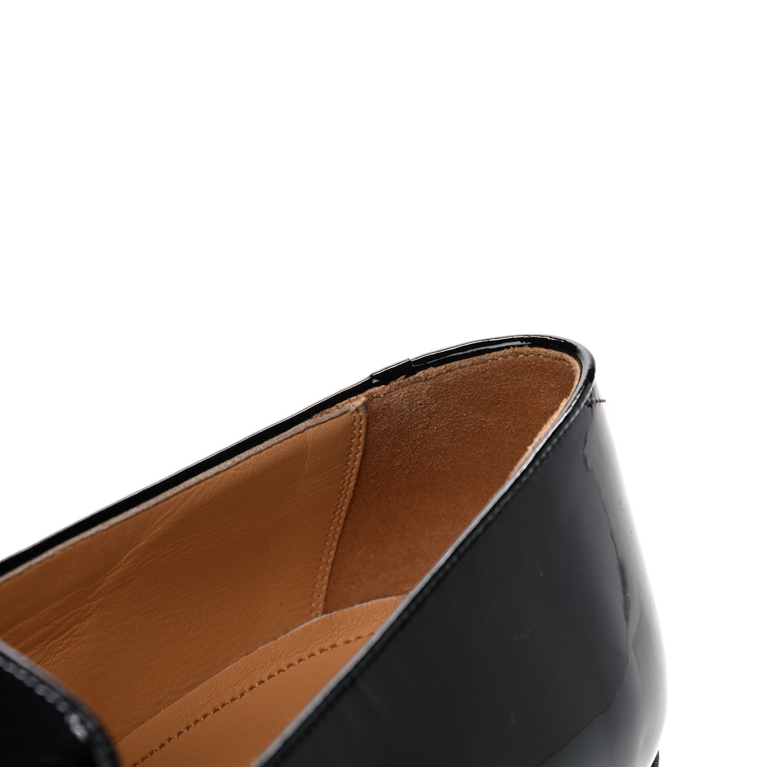 Louis Vuitton Patent Monogram Mens Club Loafers 8.5 Anthracite 10 of 16