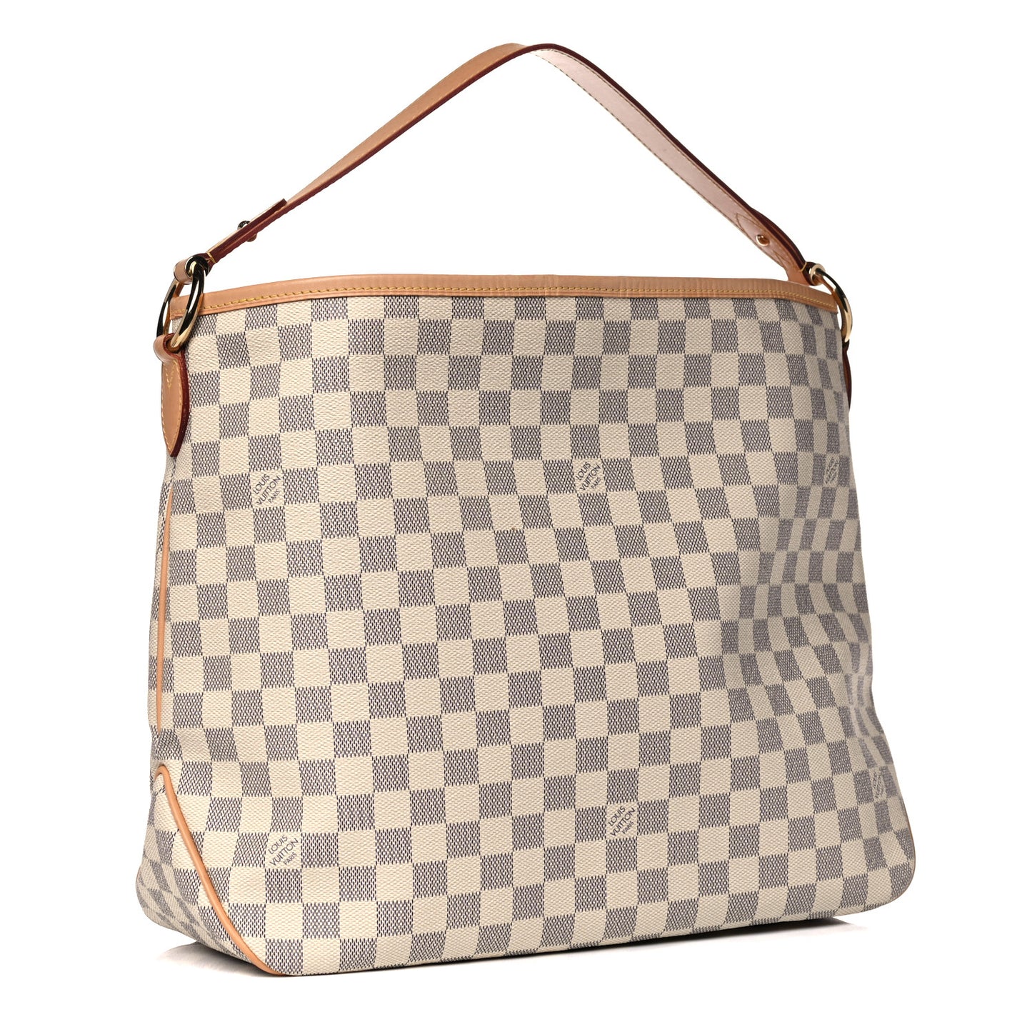Damier Azur Delightful MM Rose Ballerine