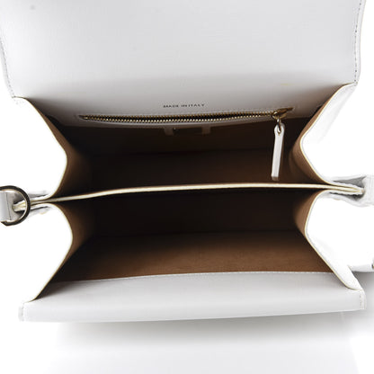 MCM Visetos Calfskin Small Patricia Crossbody Bag Cognac Black White 5 of 10