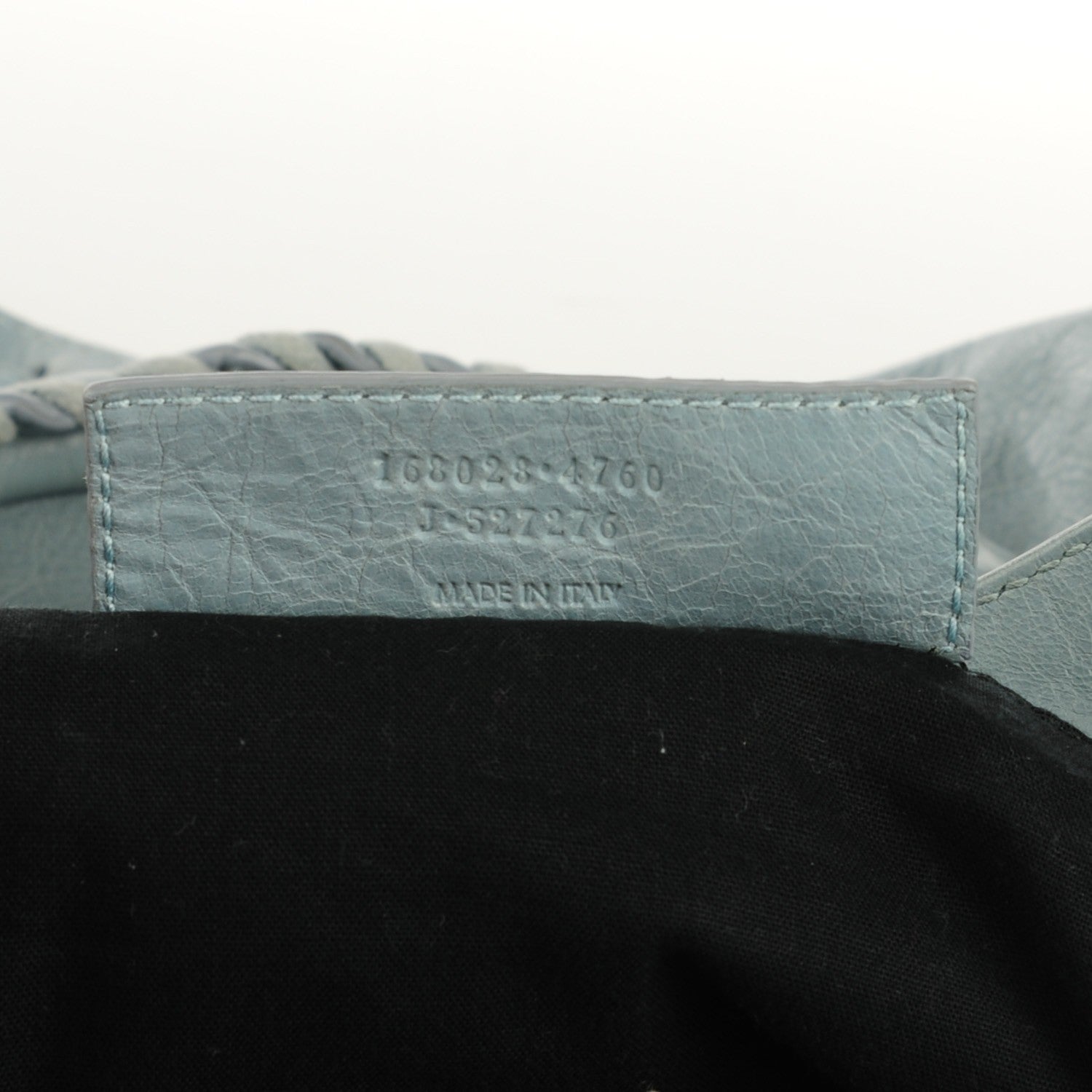 Balenciaga Agneau Classic Hardware Part Time Bleu Acier Ciel 7 of 13