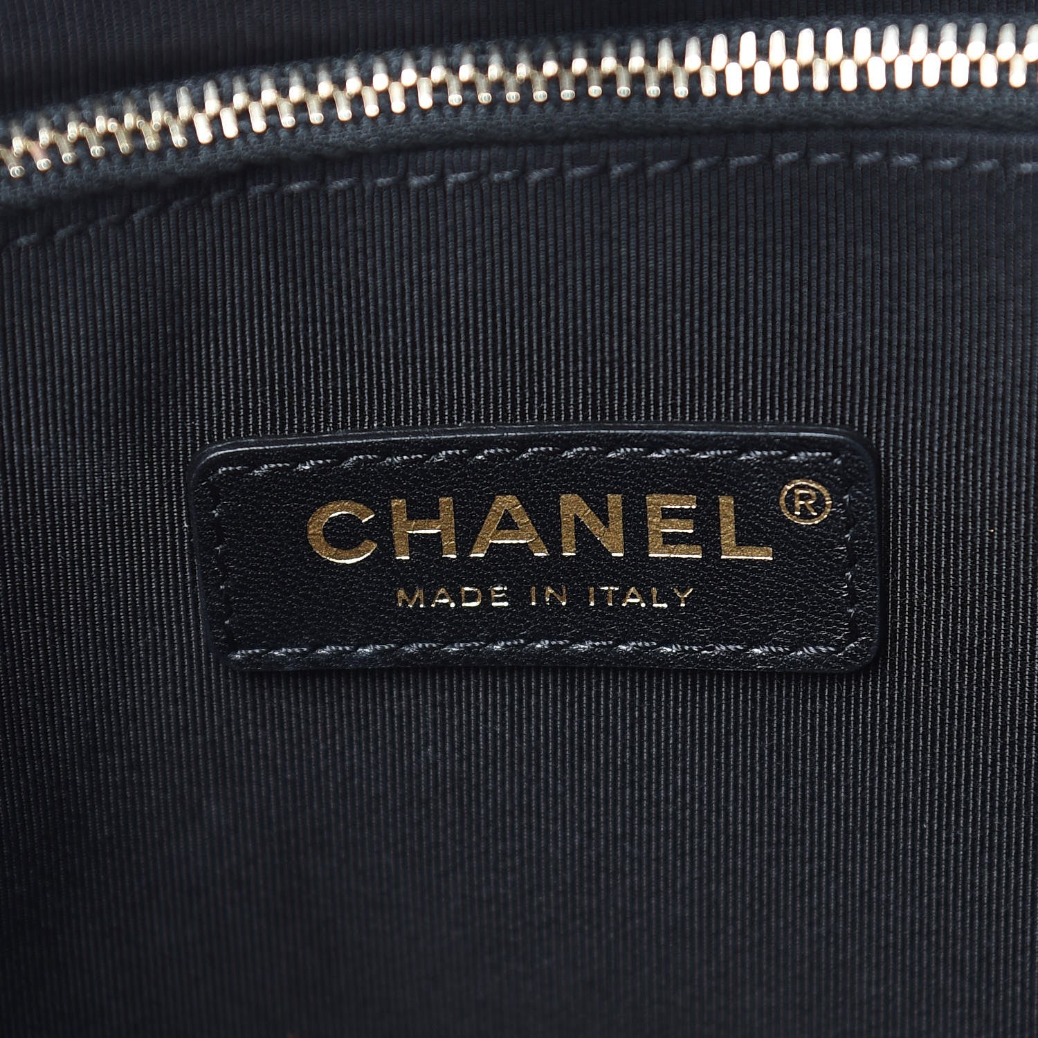 Chanel Lambskin Quilted Large 31 Shopping Bag Black 6 of 12