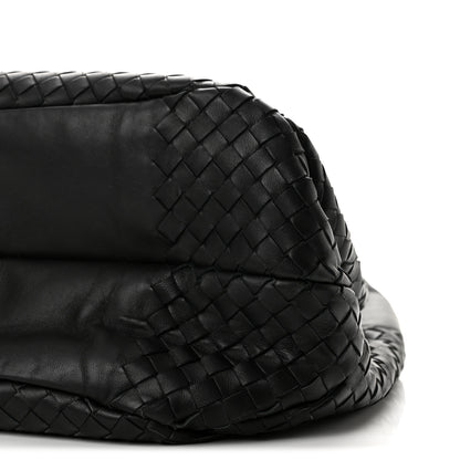 Bottega Veneta Nappa Intrecciato Medium Campana Shoulder Bag Black 11 of 14