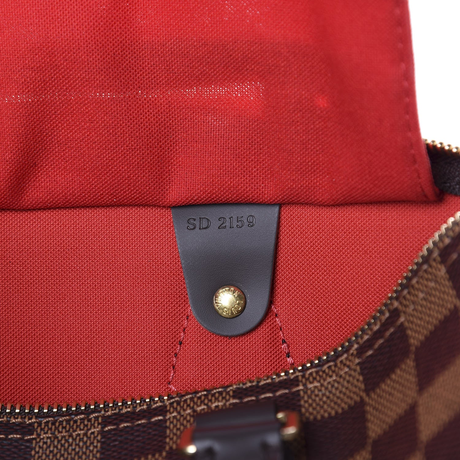 Louis Vuitton Damier Ebene Speedy 30 5 of 7