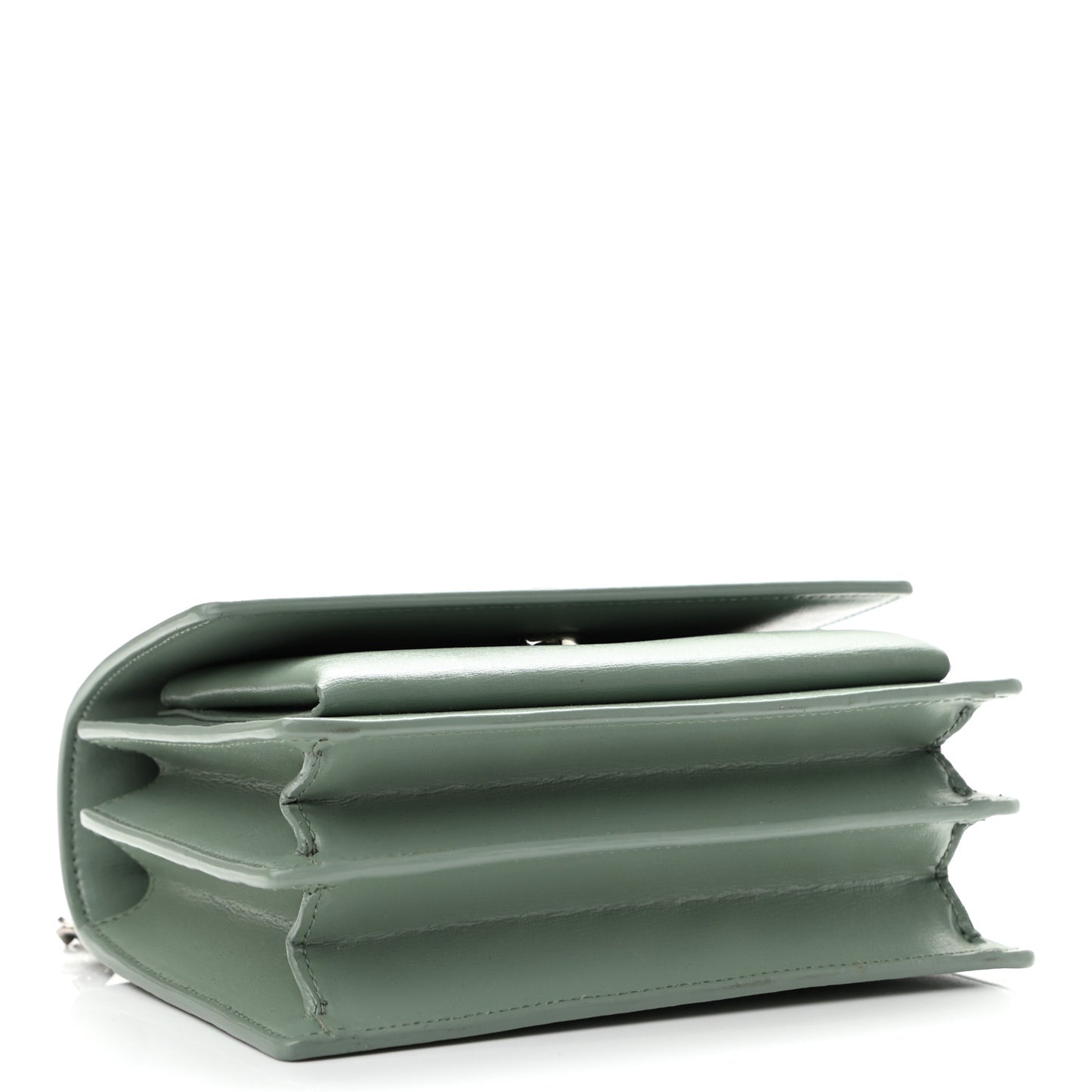 Calfskin Small Monogram Sunset Vert Opaline