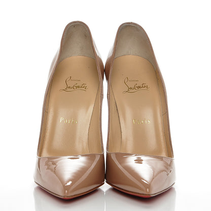 Christian Louboutin Patent So Kate 120 Pumps 39.5 Nude 2 of 7