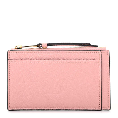 Louis Vuitton Empreinte Zipper Card Holder Rose Poudre 1 of 8