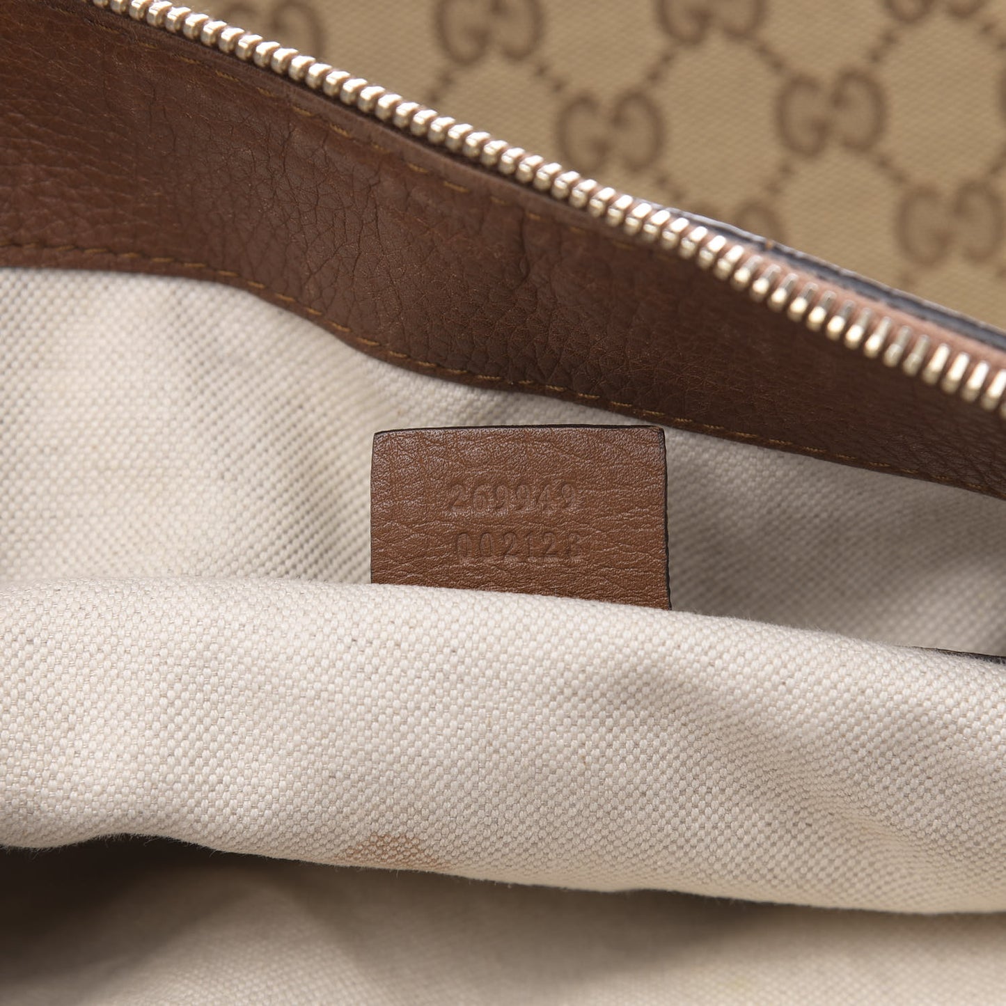 Monogram Cellarius Calfskin Medium Bella Hobo Beige Ebony Cuir