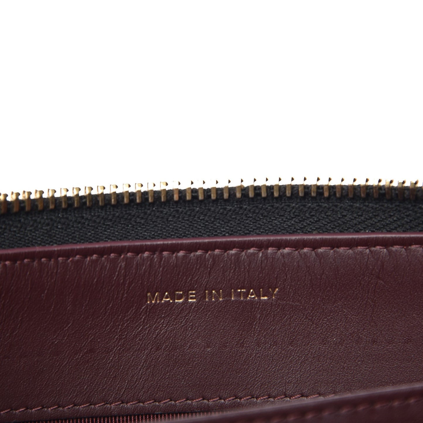Caviar Quilted Large Gusset Zip Around Wallet Black