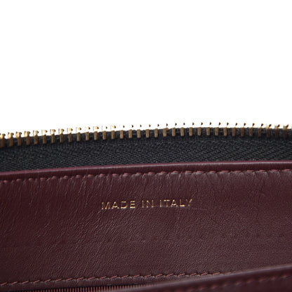 Chanel Caviar Quilted Large Gusset Zip Around Wallet Black 7 of 8