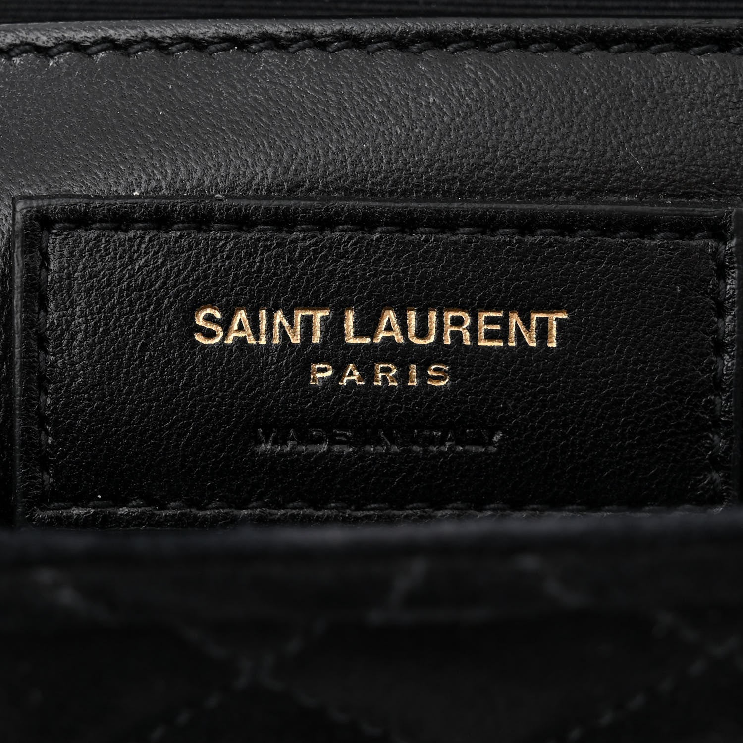 Saint Laurent Suede Tri-Quilt Monogram Medium College Bag Black 6 of 11