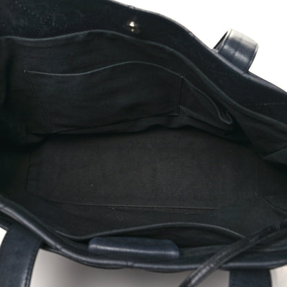 Chanel Caviar Stitched CC Shopper Tote Black 6 of 18