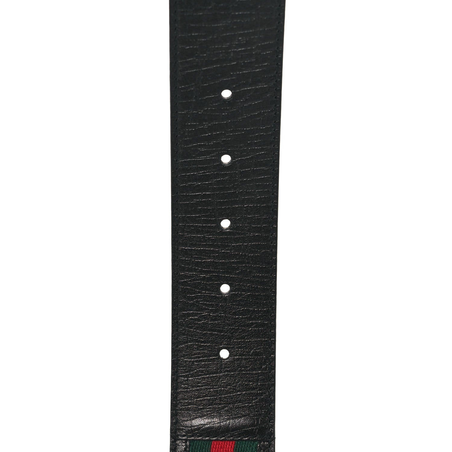 Gucci Calfskin Web Interlocking G Belt 90 36 Black 5 of 6