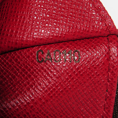 Louis Vuitton Monogram Emilie Wallet Red 7 of 7