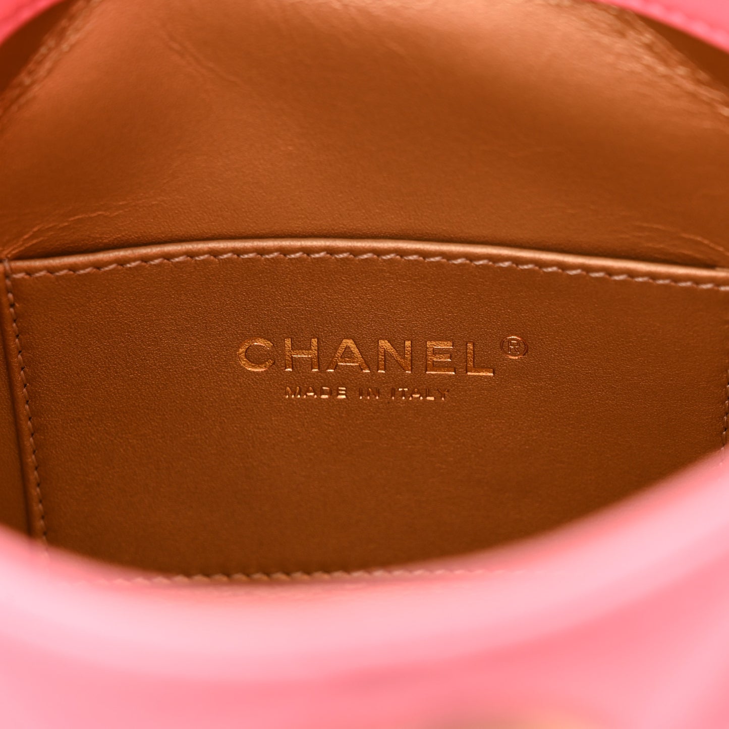 Lambskin Quilted Small Pearl Crush Hobo Pink