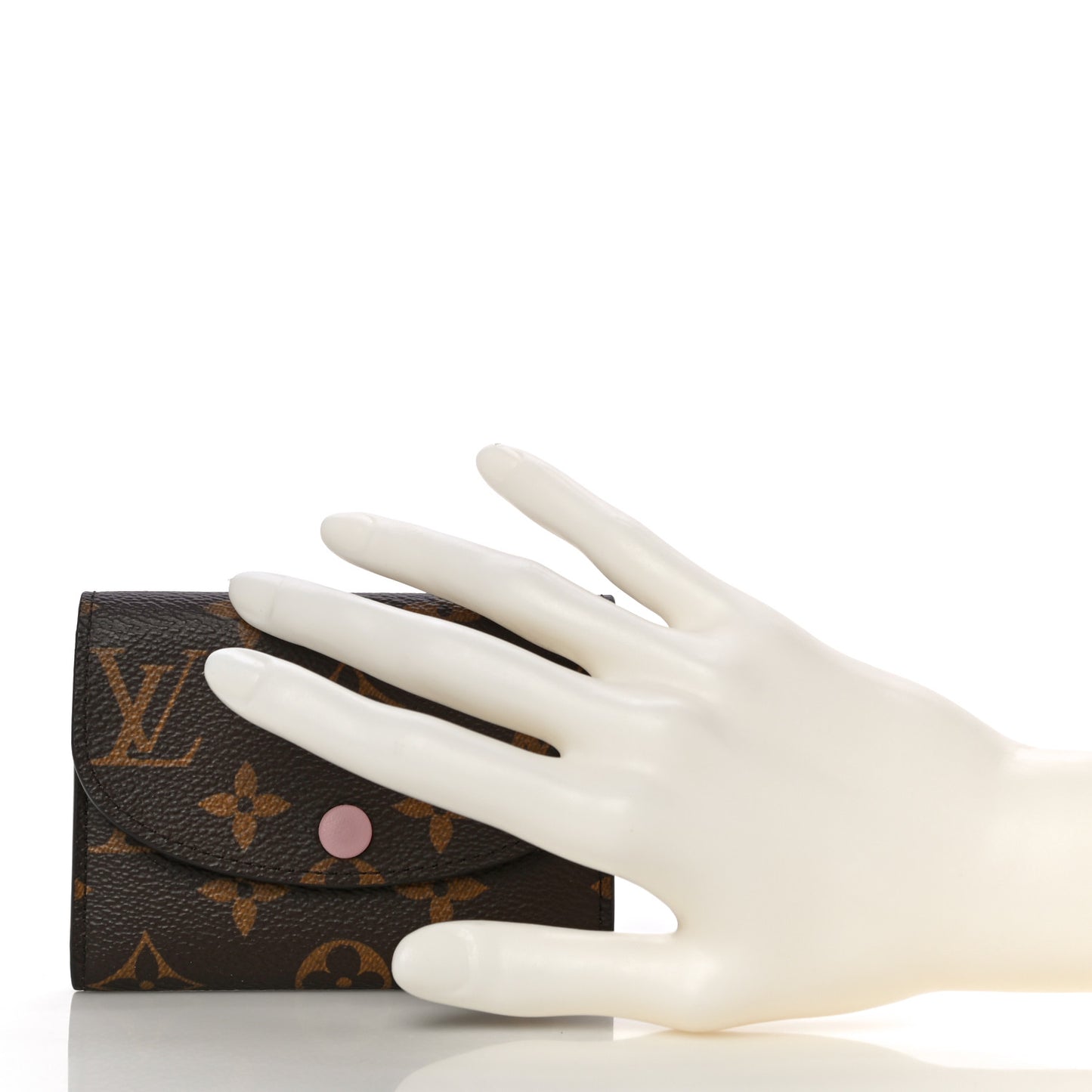 Monogram Rosalie Coin Purse Rose Ballerine