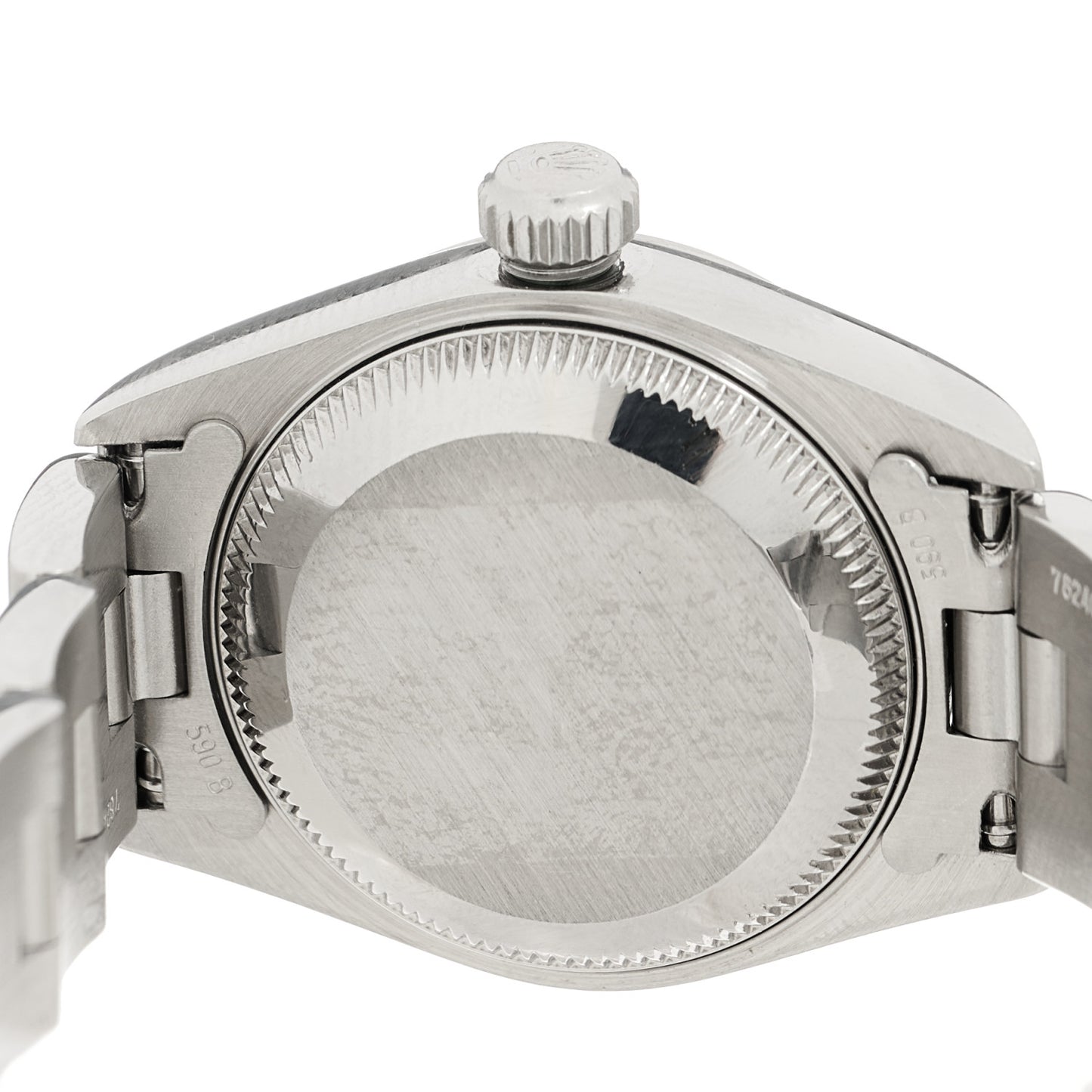 Stainless Steel 26mm Oyster Perpetual Date Watch Blue 79160
