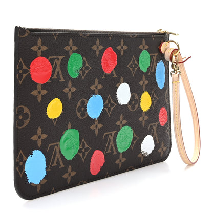 Louis Vuitton x YK Monogram Painted Dots Neverfull MM Pochette 3 of 7