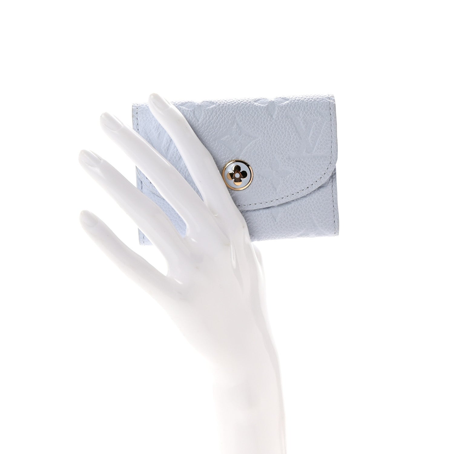 Louis Vuitton Empreinte Rosalie Coin Purse Sweet Azure Blue 2 of 7