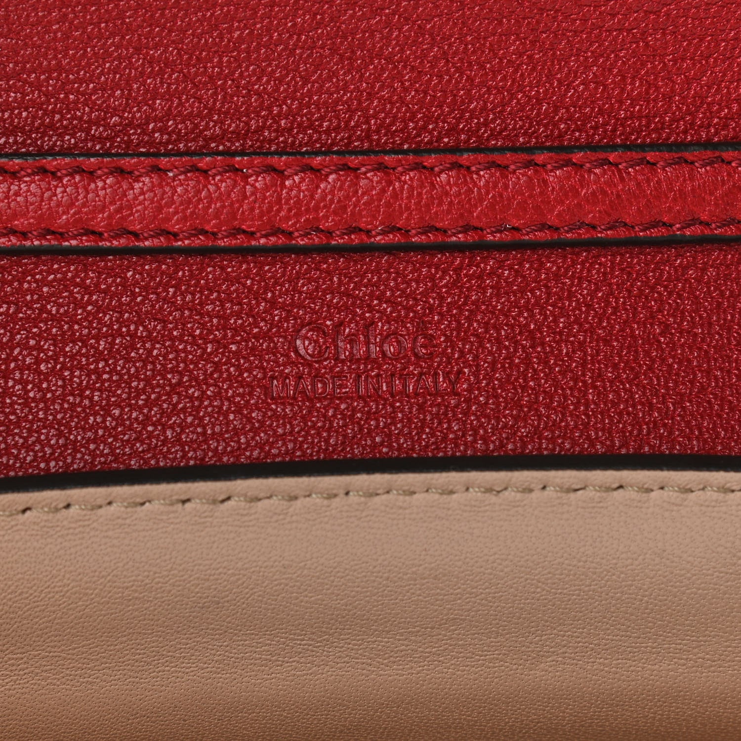 Chloe Goatskin Small Mily Shoulder Bag Sienna Red 6 of 10