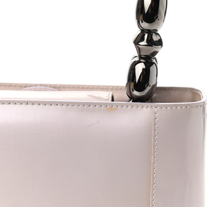 Christian Dior Patent Beaded Malice Tote Light Purple 13 of 16