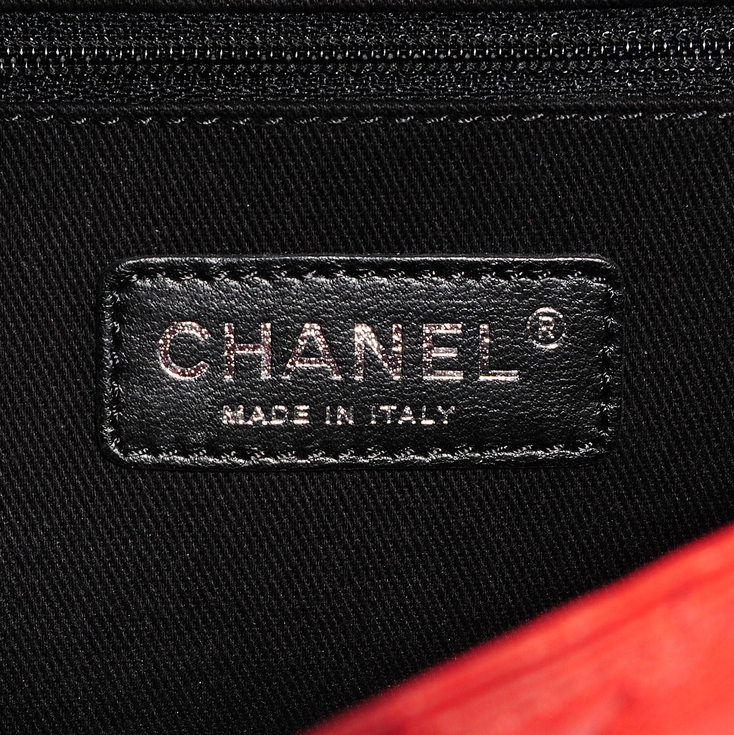 Chanel Washed Lambskin Jumbo Take Away Flap Red 7 of 9