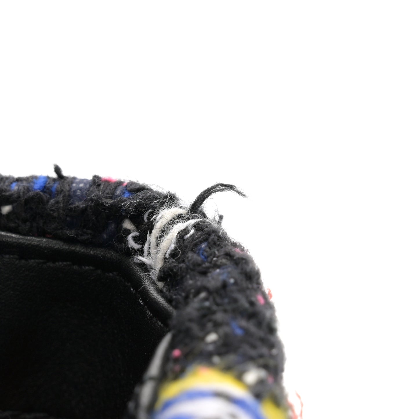 Tweed Quilted Medium Chanel 19 Flap Black Multicolor