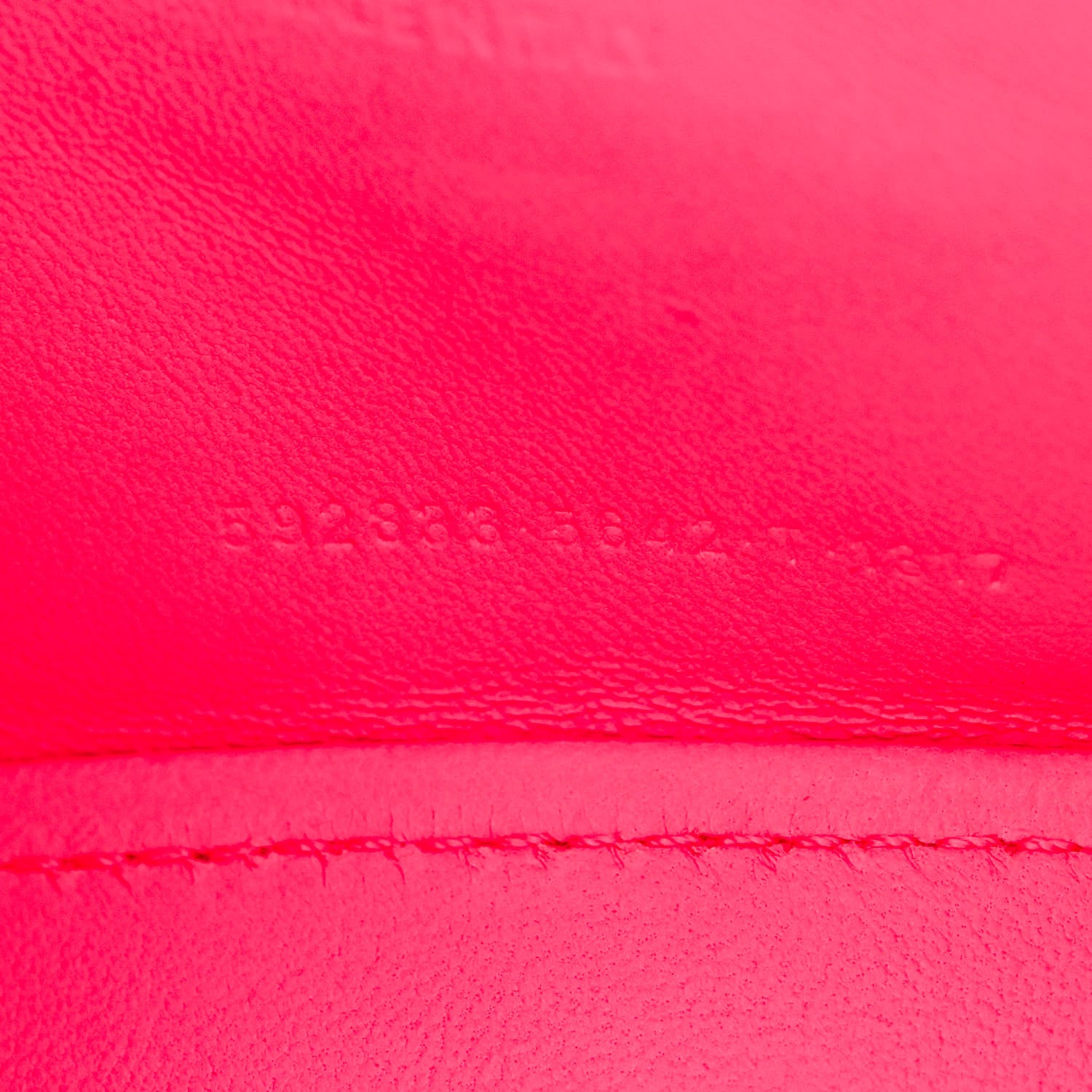 Balenciaga Shiny Box Calfskin Hourglass Top Handle Bag XS Hot Pink 8 of 13
