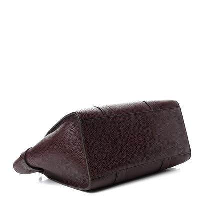 Mulberry Grain Vegetable Tanned Calfskin Small Zipped Bayswater Oxblood 4 of 9