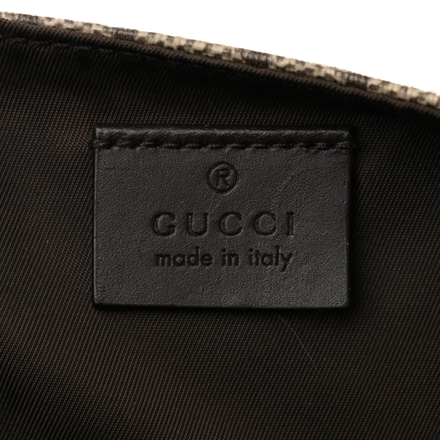 Gucci GG Plus Monogram Messenger Diaper Bag Dark Brown 7 of 12