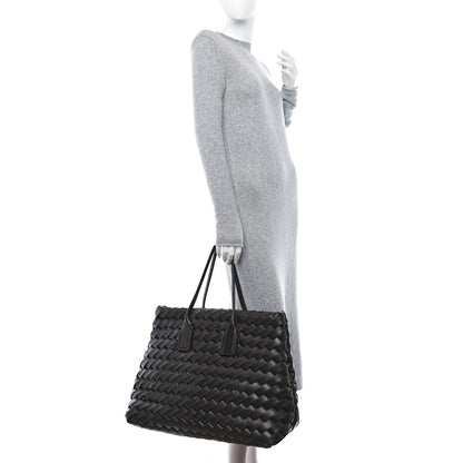 Bottega Veneta Nappa Intrecciato Tote Black 2 of 9