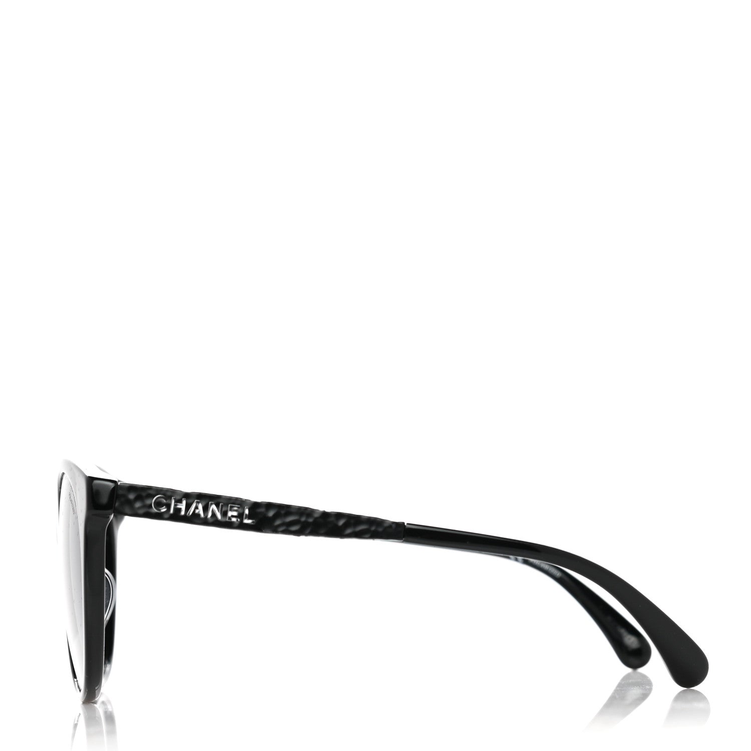Chanel Acetate Metal Polarized Pantos Sunglasses 5440-A Black 3 of 8