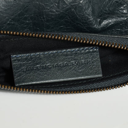 Balenciaga Agneau Classic Hardware M Porte-Monnaie Coin Purse Anthracite 7 of 8