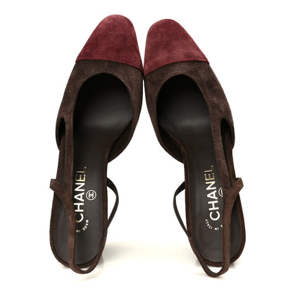 Chanel Laminated Crumpled Lambskin Grosgrain Cap Toe CC Ballerina Flats 39 Light Gold Black 2 of 10