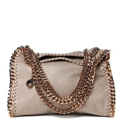 Stella McCartney Mini Falabella Fold Over Tote Clotted Cream 1 of 17