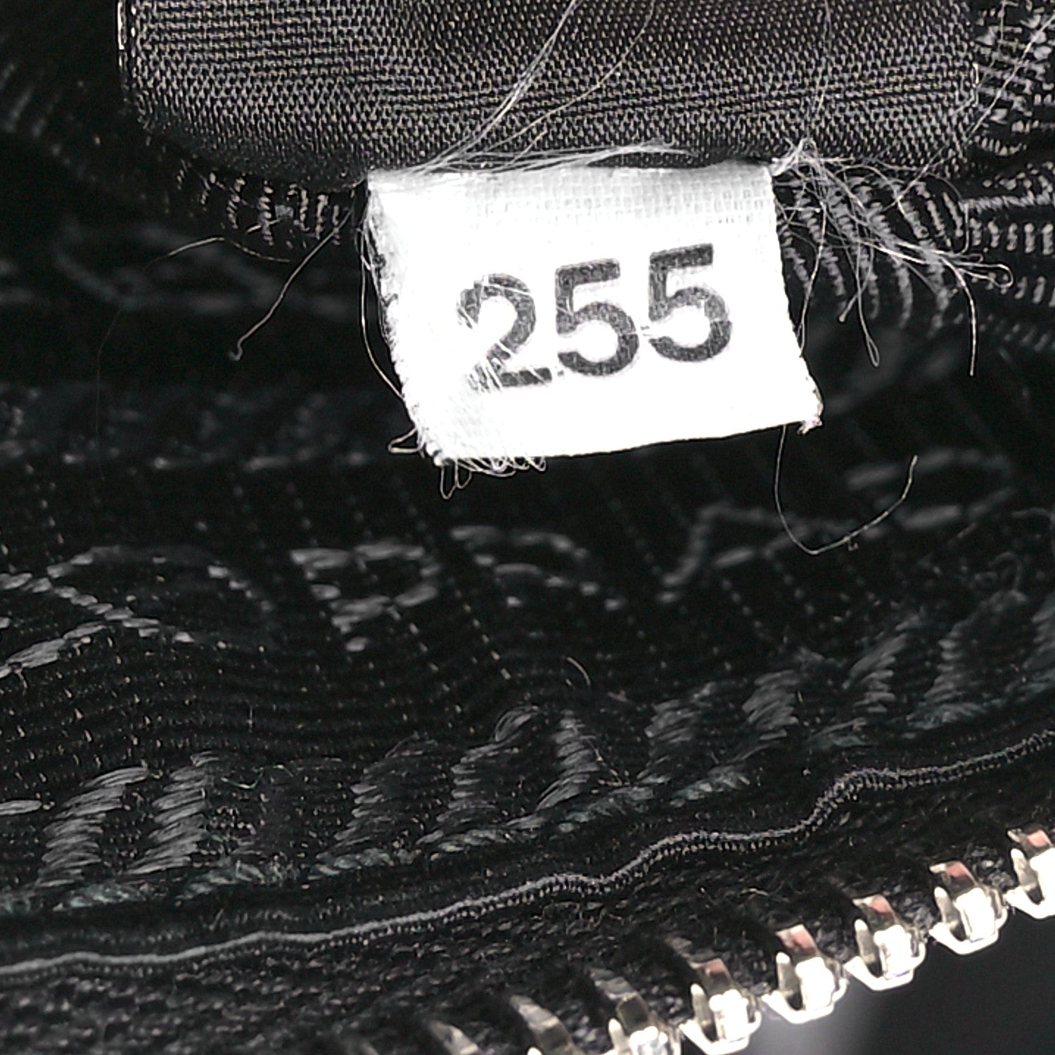 Prada Re-Nylon Saffiano Double Pouch Shoulder Bag Black 9 of 13