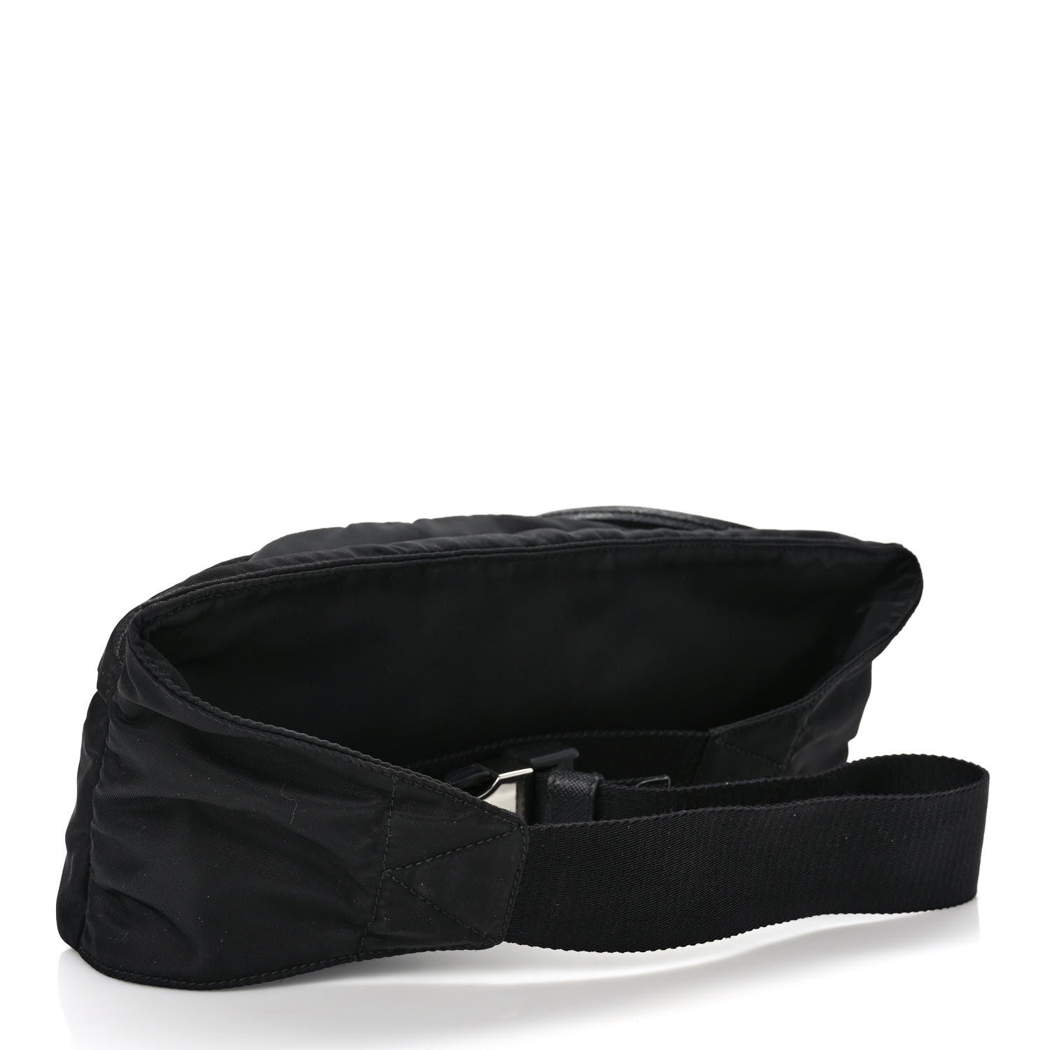 Prada Tessuto Nylon Montagna Belt Bag Black 3 of 8