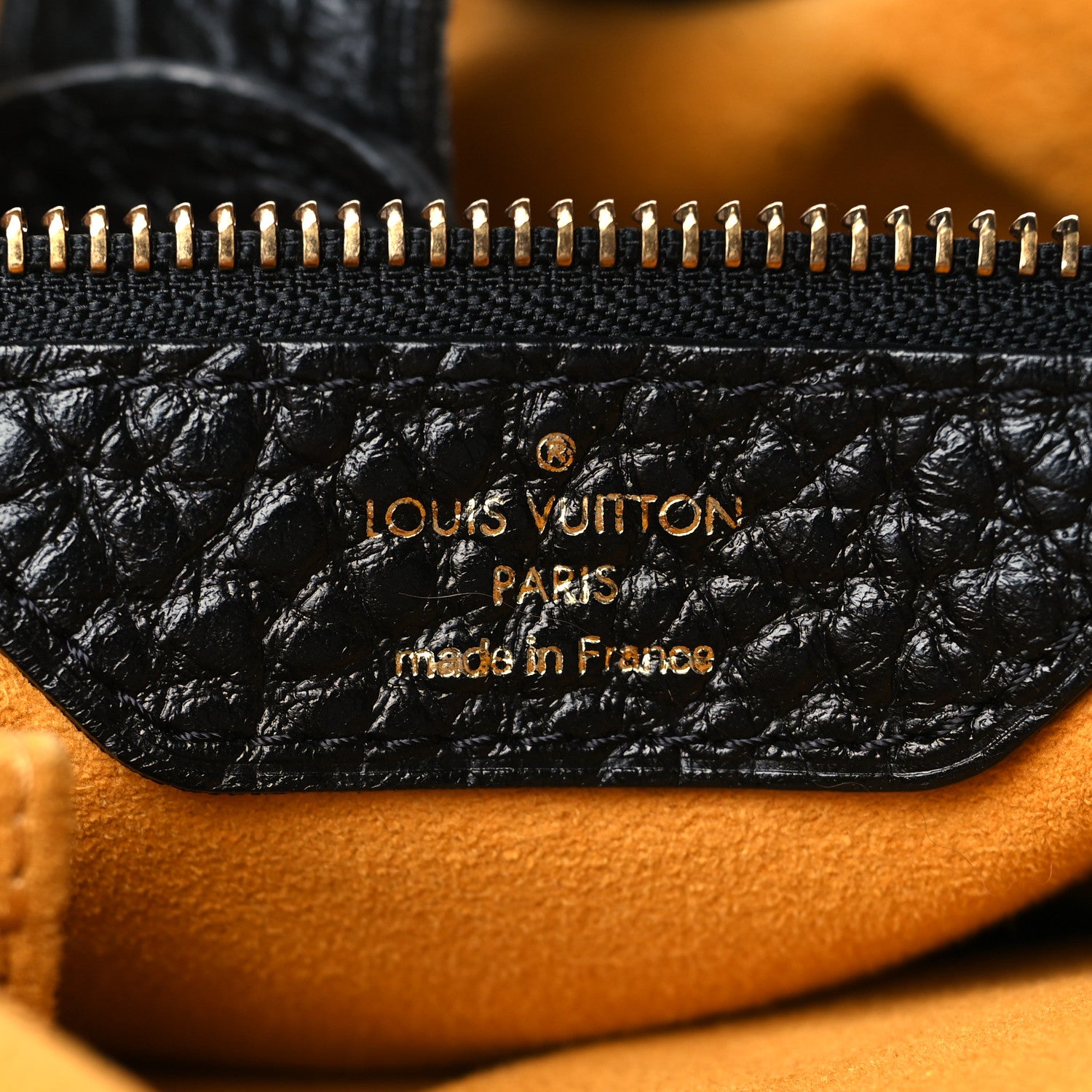 Louis Vuitton Denim Mahina XL Black 5 of 6