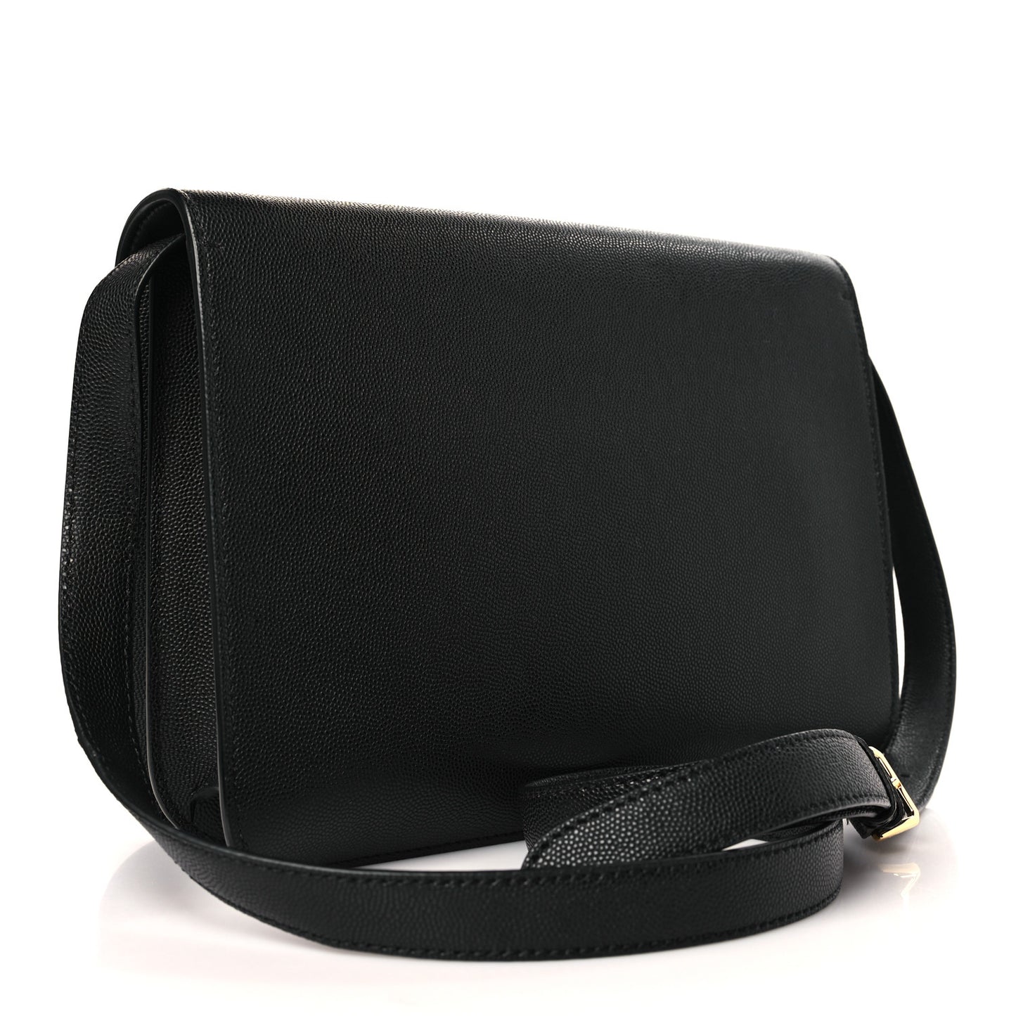 Grained Calfskin Medium TB Bag Black