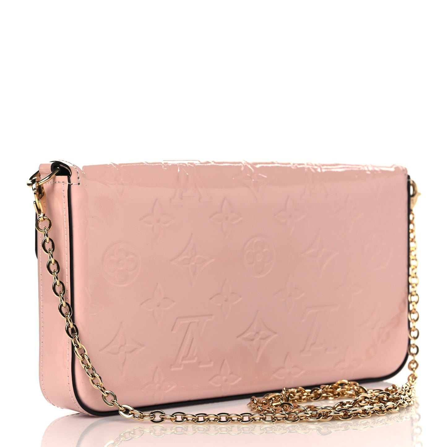 Vernis Felicie Chain Wallet Rose Ballerine