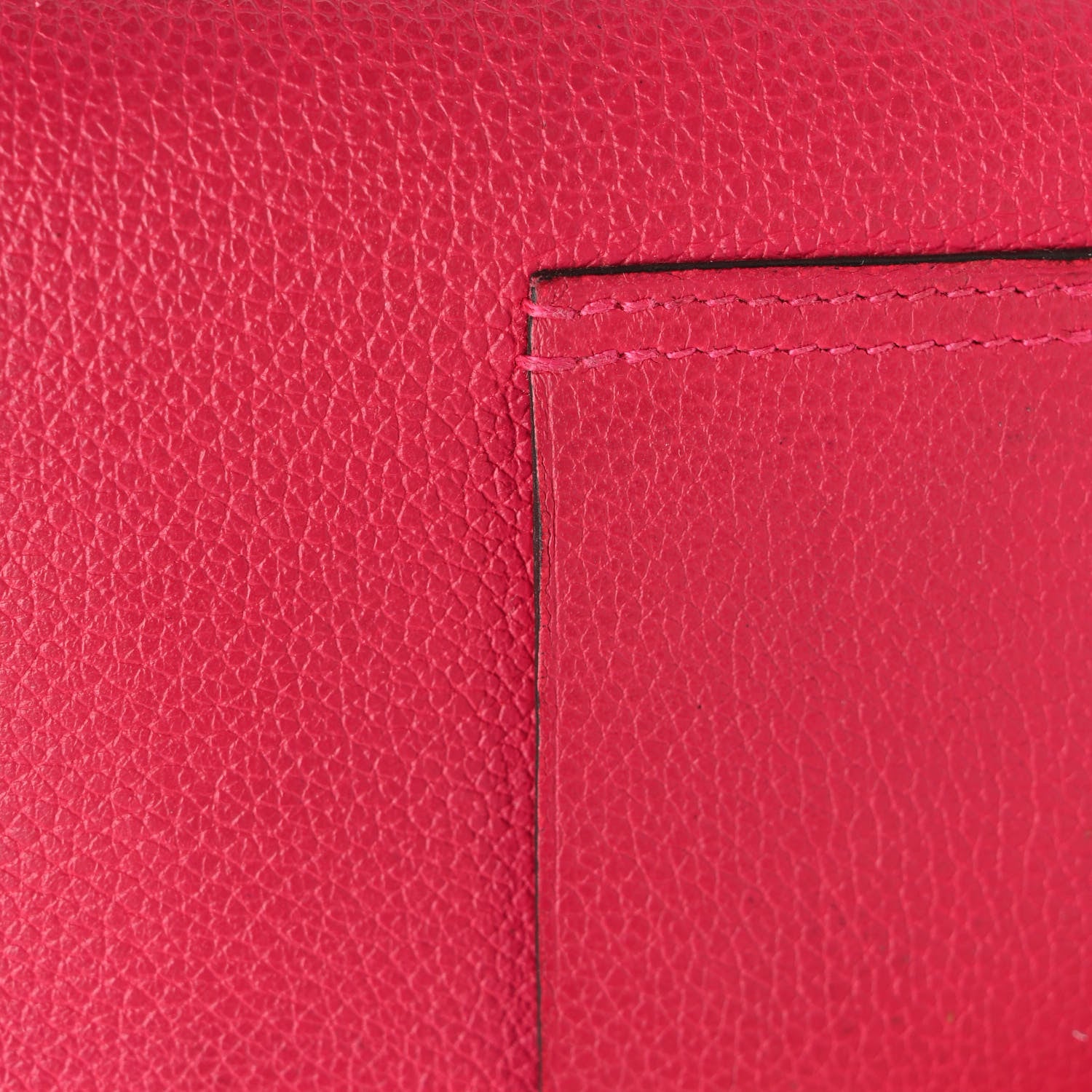 Hermes Evercolor Verso Constance Slim Wallet Rose Mexico Chocolate 15 of 16