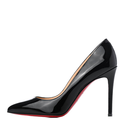 Christian Louboutin Patent Pigalle 100 Pumps 37.5 Black 1 of 10