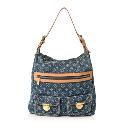Louis Vuitton Denim Baggy GM Blue 1 of 9